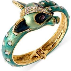 Betsey Johnson Foxy Fox Hinged Bracelet